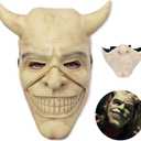 Panamanta The Black Phone Mask Horror Movie The Grabber Cosplay Costume Mask for Halloween Men's Costume Mask Cosplay Masquerade Prop