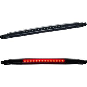 Third 3rd Brake Light LED for 2002-2009 Chevy Trailblazer GMC Envoy, High Mount Rear Brake Lights Assembly for 04-07 Buick Rainier, Waterproof Center Cab Lamp Stop Light (Black)