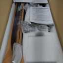 52 Inch Ceiling Fans Without Lights, Outdoor Ceiling Fan No Light with Remote, 3 Downrods, 3 Wood Blades, Timer, 6 Speeds Modern Ceiling Fan Reversible DC Motor for Patios Porch Bedroom, 52in, Brown