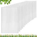 DGSL 18 Pcs Polycarbonate Greenhouse Panels, 4' x 2' x 0.16'' Twin-Wall Panels, Polycarbonate Sheet for All Weather Outdoor Garden and Greenhouse Covering