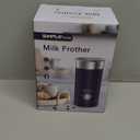 SIMPLETASTE Milk Frother, 4-in-1 Electric Milk Steamer, Automatic Warm and Cold Foam Maker and Milk Warmer for Latte, Cappuccinos, Macchiato (Blue)