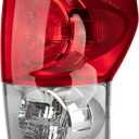 Tail Light Assembly Compatible With Toyota Tundra 2007-2009 Right Passenger Side Rear Brake Lamps Rear Brake Lamps With wiring harness