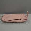 Fasrom Hair Tools Travel Bag with Heat Resistant Mat for Flat Iron, Curling Iron and Hair Straightener, 2 in 1 Hair Dryer Travel Case to Organize Hair Styling Tools, Pink (Patent Design)