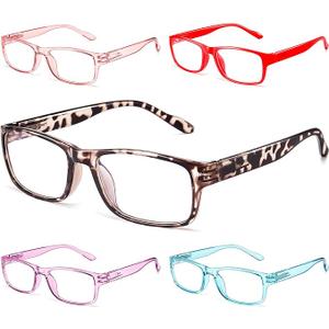 Gaoye Professional Reading Glasses for All Day - Computer Readers with Blue Light Protection - Value Pack
 +3.5