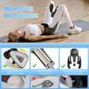 Thigh Trainer for Women, 15-70LB Adjustable Resistance Inner Thigh Exerciser for Pelvic Floor Muscle Repair, Thigh Trainer Kegel Exercise for Shaping, Yoga & Weight Loss at Home Gym