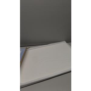 Large Stone Drying Mat for Kitchen Counter, 24"  16" Diatomite Dish Drying Mat, Quick Dry Stone Mats, Ultra Absorbent Natural Diatomaceous Earth Mats for Dished, Bottles, White