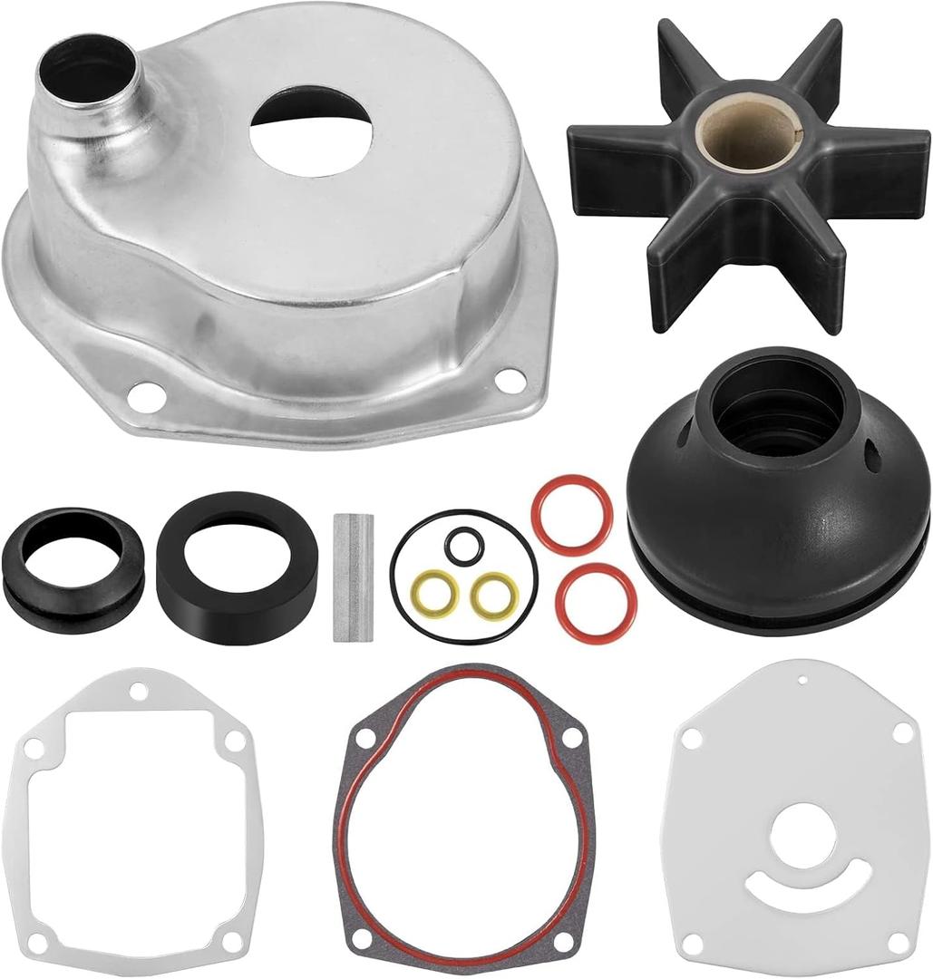 Water Pump Repair Kit Compatible with 1991-2021 Mercury MerCruiser Alpha 1 Gen 2 Drives, Water Pump Impeller Repair Replace 817275A4 817275Q05 18-3147 47-43026-1, 47-43026-2
