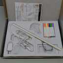 Lumiboard Led Drawing Board with 7 Colors,14"X10" Acrylic Dry Erase Board with Light, Include Adapter, Hanging Chain, Led Drawing Board for Kids with Stand,Birthday and Christmas Gifts for Kids (Colorful-Large 1)