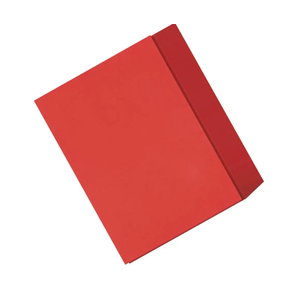 HOMSFOU 50pcs Thickened Double-sided Handmade Paperboard for Crafts Red Cardstock for Boys and Girls Art Projects Scrapbooking and Creative Activities