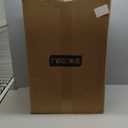 3Pcs (20/24/28) Luggage Set, HardShell Lightweight TSA Lock Only 20" with Front Pocket, 21.65*15.35*7.87" Fits Overhead Cabin, 24" (26*17.7*10.2") and 28" (19.68*11.81*29.92") Checked Luggage, Black