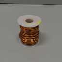 99.9% Pure Copper Wire, 12 Gauge(2mm) 50FT(15.24m) Soft Copper Wire Craft Wire for Electroculture, Gardening, Jewelry Making, DIY, Plants