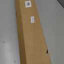 LazBlinds No Tools No Drill Cordless Bamboo Roman Shades, Light Filtering Window Treatment, Roll Up Bamboo Blinds for Window 34'' W x 64'' H, Ceylon Light Russet