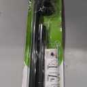 Small Tension Curtain Rod 18-32 Inch Spring Tension Rod Short Shower Curtain Rod No Drilling Adjustable Black Shower Rod,Heavy Duty