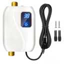 110V Tankless Water Heater Electric, 3000W Tankless Electric Water Heater Instant, Under Sink Water Heater with Digital Display, On Demand Hot Water Heaters Electric for Kitchen Washin Bathroom