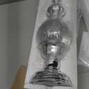 Christmas Snow Globe Lantern Snowflake Water Glittering Globe with 6H Timer Function Christmas Snow Globes 3 AA Battery Operated for Christmas Festival Decorations Gifts (Snowflake)