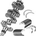 623V6-2EH00 G4NA 2.0L Engine Crankshaft Kit with Bearings Compatible with 2014-2021 Kia Soul Optima Forte Forte5/Koup Hyundai Sonata Tucson Elantra Elantra GT/Coupe Replace# 23110-2E200 23110-2E210