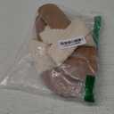 Mtzyoa Women Flat Sandals Braided Leather Crossover Nude Dressy Fashion Evening Party Wedding Sandals (10, Ivory Fabric)