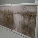 Neutral Canvas Arts Gold Wall Art Decor Framed Abstract Pictures Grey Prints Artwork for Living Room Bedroom Dining Room Home Office Decor 29x58