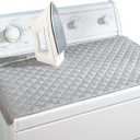 Portable Ironing Mat Blanket (Iron Anywhere) Ironing Board Replacement, Iron Board Alternative Cover