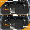 AOMSAZTO Cargo Mat Compatible with 2024 2025 2026 Toyota Grand Highlander: Cargo Liner with Backrest Mat 2-in-1 - All Weather TPE Trunk Mat for Grand Highlander Accessories (Not Fit Highlander)