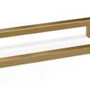 Goldenwarm 10 Pack 7-1/2in Champagne Bronze Cabinet Pulls Bronze Cabinet Pulls Champagne Drawer Handles Brushed Gold Drawer Handles Square Kitchen Dresser Hardware for Dresser Bedroom