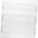 Garneck 5-Tier Acrylic Display Riser Stand for Shop Store Stand for Display Countertop Pastry