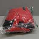 MIGOHI Thermal Large Dog Fleece Jacket - Rainproof Coat for Large Dogs, Thick Dog Winter Coat,Snow Jacket for Dogs Windproof for Hunting Camping,Windy Chilly Days,Doberman,Great Dane,3XL,RedBlack