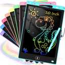 8 Pack LCD Writing Tablet for Kids, 10 Inch Colorful Doodle Board and Drawing Pad for Toddlers, Fun and Educational Stocking Stuffers, Birthday Gifts for Boys Girls Classroom Toys for Kids Ages 4-8