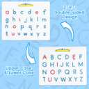 Magnetic Alphabet Tracing Board, ABC Magnetic Letter Board, Magnets Tablet Drawing Board Preschool Learning Toys for Kids