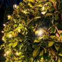 Christmas Net Lights Outdoor 120 LED 6ftx5ft Christmas Decorations Light ,8 Modes Connectable Waterproof Net Mesh Lights for Xmas Trees, Bushes, Wedding, Garden, Outdoor, Indoor Decor (Warm White)