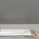 LazBlinds 1" Light Filtering Vinyl Mini Blinds, White, 23" W x 72" H