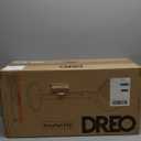 DREO Fan for Bedroom, 120° Oscillating Standing Fans, Quiet Floor Fan with DC Motor, 100ft Pedestal Fans for Room, 9 Speeds, 4 modes, 20dB, 120° Manual Vertical, 37-42" Adjustable Height, 9H Timer