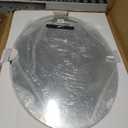 VocalStar Frameless Oval Mirror, 24" x 36" Bathroom Wall Mirror with Beveled Edge, Modern Decorative Vanity Mirrored for Living Room, Entryway, Bedroom | 1/4-Inch Shatterproof Glass