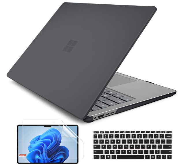 Batianda Matte Case For 15-inch Microsoft Surface Laptop Black