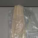 Wooden Dowels Wooden Sticks for Crafts 1/4" x 17.5", 50 PCS Wood Dowel Rods, Wood Sticks for Crafting, Macrame Dowels, Unfinished Round Hardwood Stick for Tiered Cake Support Flower Bouquet, Popsicle