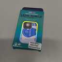 LucBuy Bling Camera Lens Protector for Samsung Galaxy Z Flip 4, Tempered Glass Camera Cover Film Stickers, Glitter Automatic-Alignment Individual Metal Ring Screen Protector (Gold)