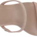 The Drop Women's Avery Square Toe Two Strap High Heeled Sandal (5, Natural)