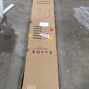 WOODBRIDGE 42-43" W x 76" H Pivot Frameless Single Swing Hinge Shower Door, 3/8 in. (10mm) Thickness Shattered-Proof Tempered Clear Glass with Polished Chrome Trim