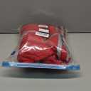 Lelepet Dog Coat Warm Dog Winter Coat Waterproof Dogs Jacket with Harness Built in Reflective Pet Fleece Vest Zip-Up Cold Weather Coats for Large Dogs Turtleneck & Windproof Coats Pitbull Red 2XL