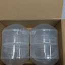 Sippy Spout Nipples for Comotomo Baby Bottles, Transition Straw Sippy Cup 100% Food Grade Silicone Soft Nipple, 6m+, Pack of 4