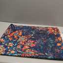 Accnicc Boho Floral Mandala Tapestry for Bedroom Hippie Bohemian Flower Wall Tapestry Aesthetic Small Stained Glass Red Blue Indian Tapestries Wall Hanging for Living Room Dorm Decor 48 x 36 Inch