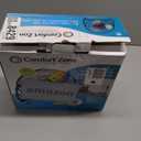 Comfort Zone 9" Desk Fan, 3-Speed Cradle Design with 180 Degree Tilt, All-Metal Construction, Aluminum Blades, Carry Handle & Rubber Feet, Black