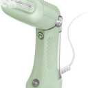 Conair Handheld Garment Steamer for Clothes - Power Steam: Small Size, Big Power - Great for Home, Office, or Travel with Dual Voltage for Worldwide Use, Mint Green