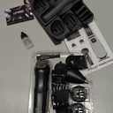 Ufree Beard Trimmer for Men, Waterproof Electric Razor for Nose, Body, Face & Mustache, Cordless Hair Clippers Shavers Grooming Kit, Gifts for Men Husband Father (Silver)