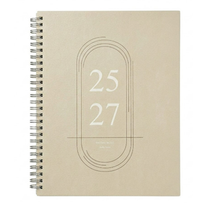 Monthly Planner 2026-2027 - 2 Year Monthly Planner Calendar 2026-2027, Jan. 2026 - June 2027, 7.3" * 9.5", 18 Months Calendar Planner with Waterproof Cover＆Spiral Bound, for Office, School Home Planning  2Pack