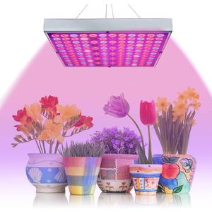 Juhefa LED Grow Lights for Indoor Plants, Panel Plant Light Full Spectrum with IR & UV Bulbs for Seedlings,Micro Greens,Clones,Succulents (Size:9.9x9.9inches)