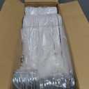 TIMMY Non-Slip Velvet Hangers - Suit & Coat (50-Pack) Ultra Thin Space Saving Heavy Duty Hangers Hold Up-To 10 Lbs - White/Silver (17.7inch)