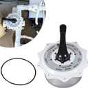 Sunluway 270067 2-Inch Top Valve Assembly Replacement Kit for Hiflow Compatible with Top and Side Mount Multiport Pool/Spa Valve