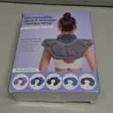 Microwavable Heated Neck Wrap Warmer and Shoulder Weighted Heating Pad Microwave for Hot and Cold Compress