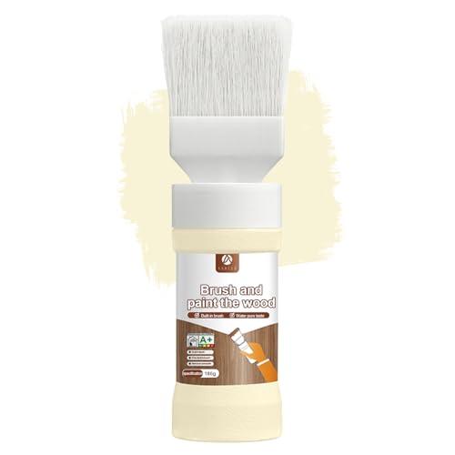 Anirun, Beige Touch-Up Paint for Furniture, Cabinets, Wood, Metal No Sanding, Fast Drying, Water Based Multi Surface, 6.35 oz